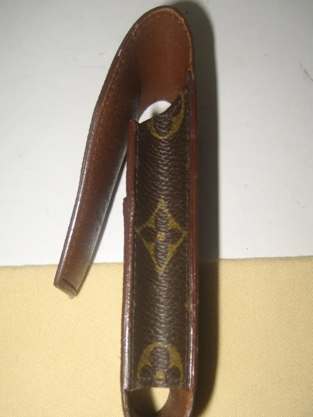 VINTAGE LOUIS VUITTON SLG CIGARETTE / LIP STICK CASE LV MONOGRAM MADE IN FRANCE